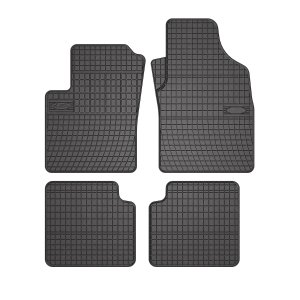 FIAT 500C Floor Mats - Omac - El Toro, Rubber - Black - 2009-2019